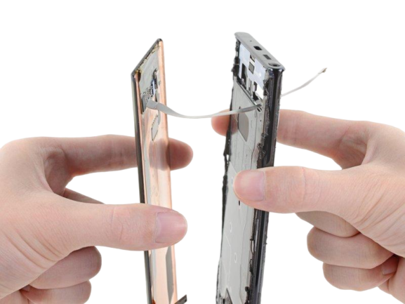 تعمیر lcd شکسته گوشی موبایل
